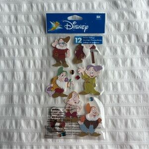 NWT EK Success Jolee’s Disney Snow White Seven Dwarfs Dimensional Sticker